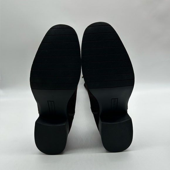 Kenneth Cole New York Stanford Brown Vegan Knee-High Boots Size 8 New With Box - Picture 8 of 9